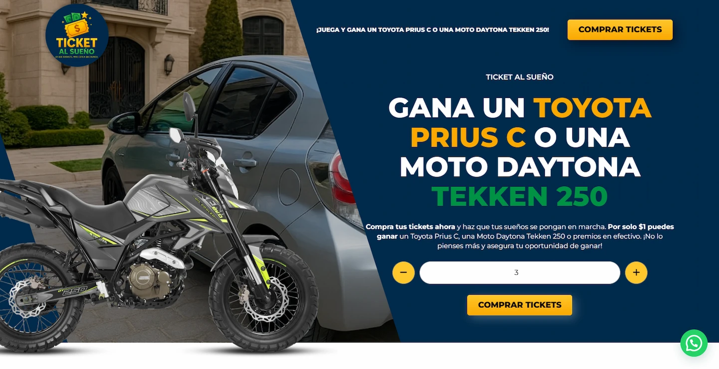 TICKET AL SUENO - Rifas